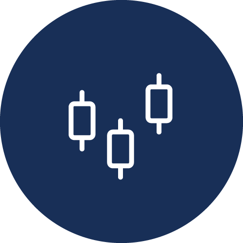 Live trading — connection icon